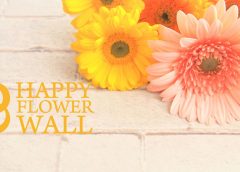 HAPPY FLOWER WALL