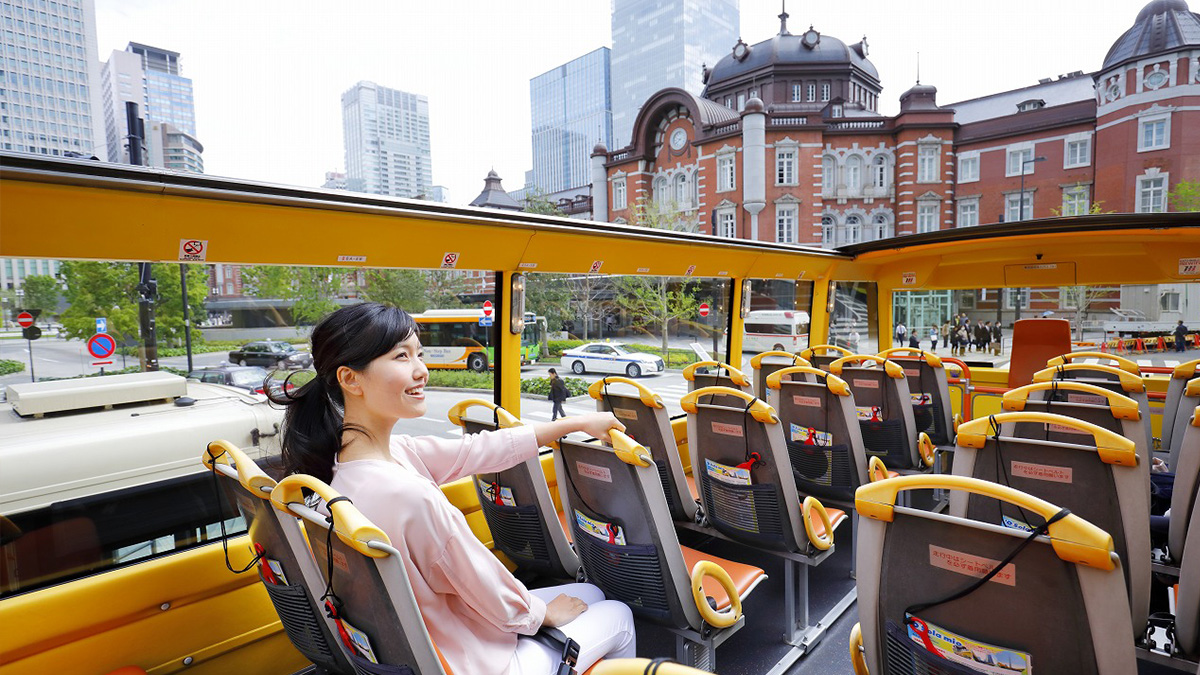 【HAPPY YELLOWキャンペーン】はとバス ２階建てオープンバス 特別ご招待券をプレゼント｜国際女性デー｜HAPPY WOMAN FESTA 2022
