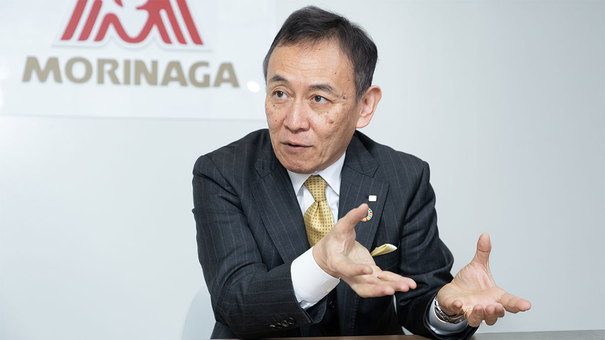 森永製菓株式会社の森社長