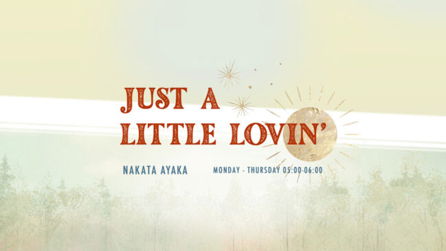 J-WAVE「JUST A LITTLE LOVIN’」にHAPPY WOMAN代表の小川が出演