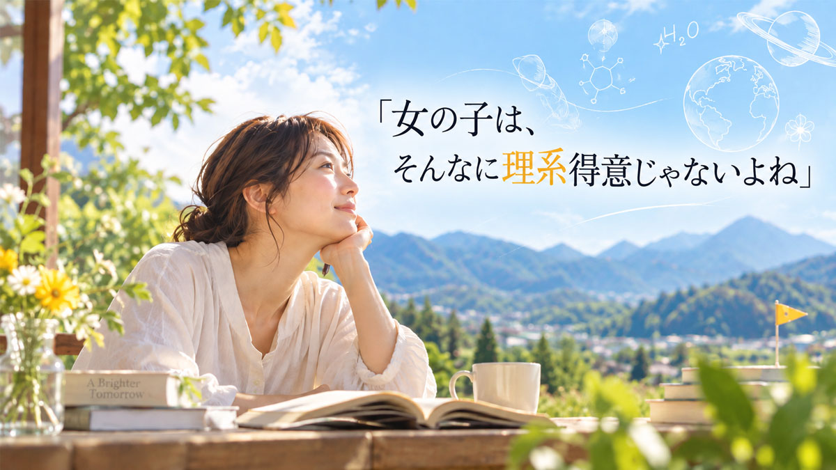「女の子は、そんなに理系得意じゃないよね」｜HAPPY WOMAN ACADEMY